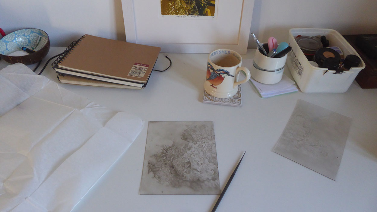 Richard Foster's desk