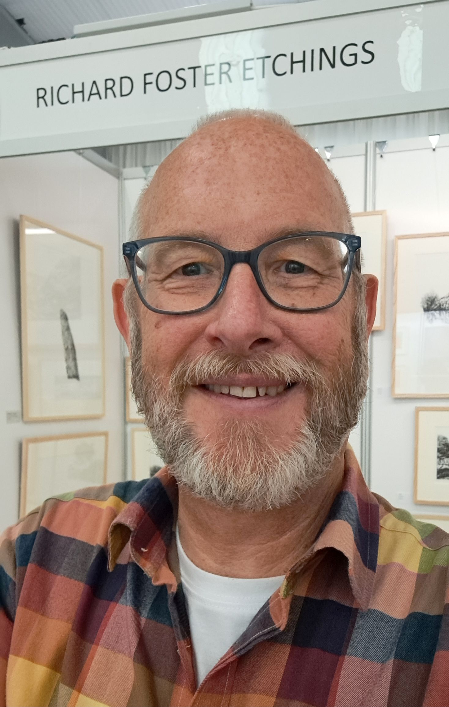 Richard Foster at Borders Art Fair